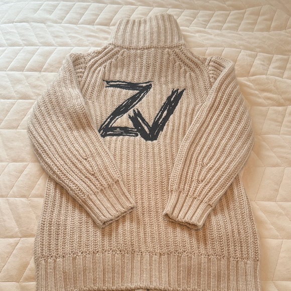Zadig & Voltaire Beige Women's Cardigan - Picture 4 of 6